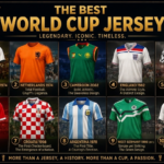 Iconic World Cup football jerseys and kits throughout history