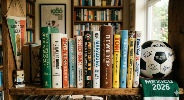 Best books about the FIFA World Cup history and football