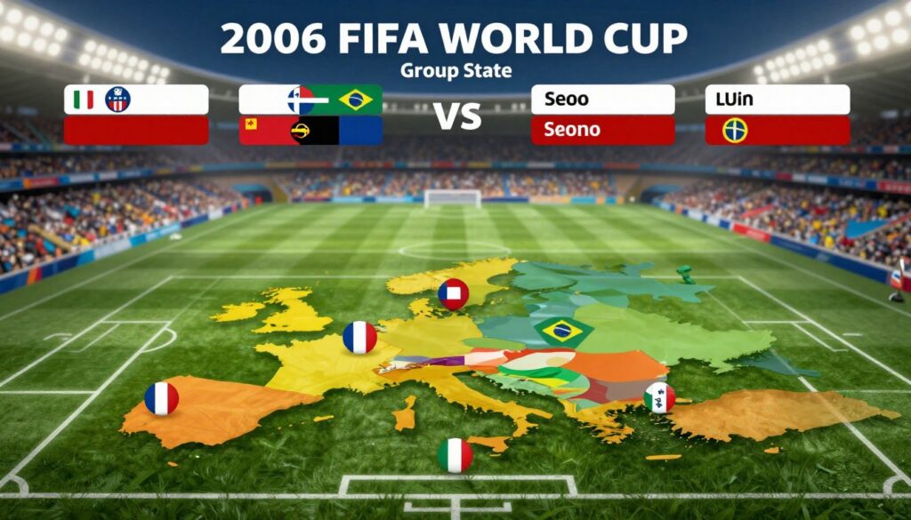 2006 fifa world group stage and seeding details