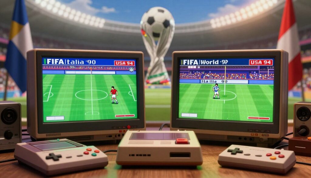 FIFA World Cup video games evolution