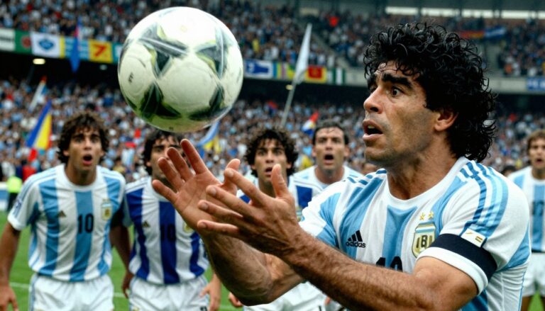 Hand of God goal Maradona