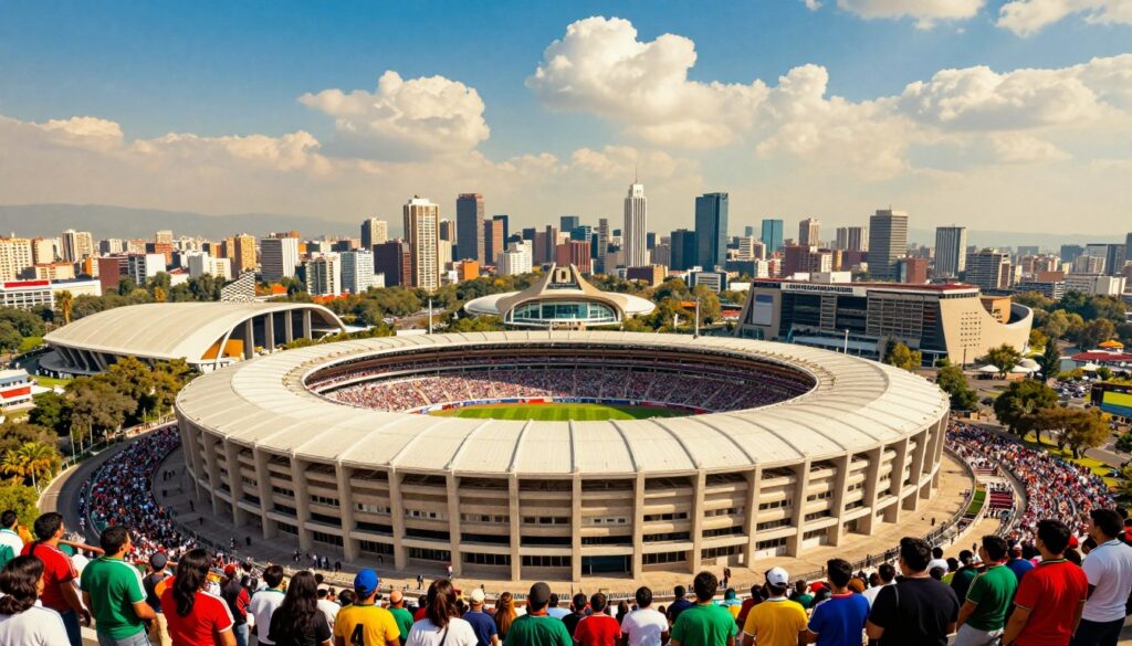 Iconic venues of the 1986 FIFA World Cup