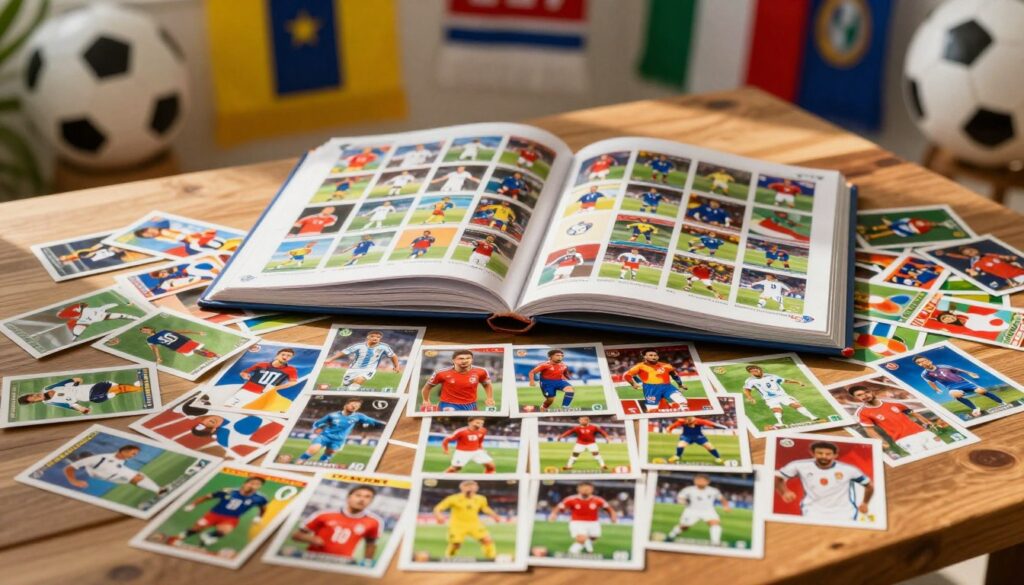 Panini World Cup sticker albums overview