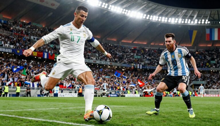 Ronaldo vs Messi World Cup