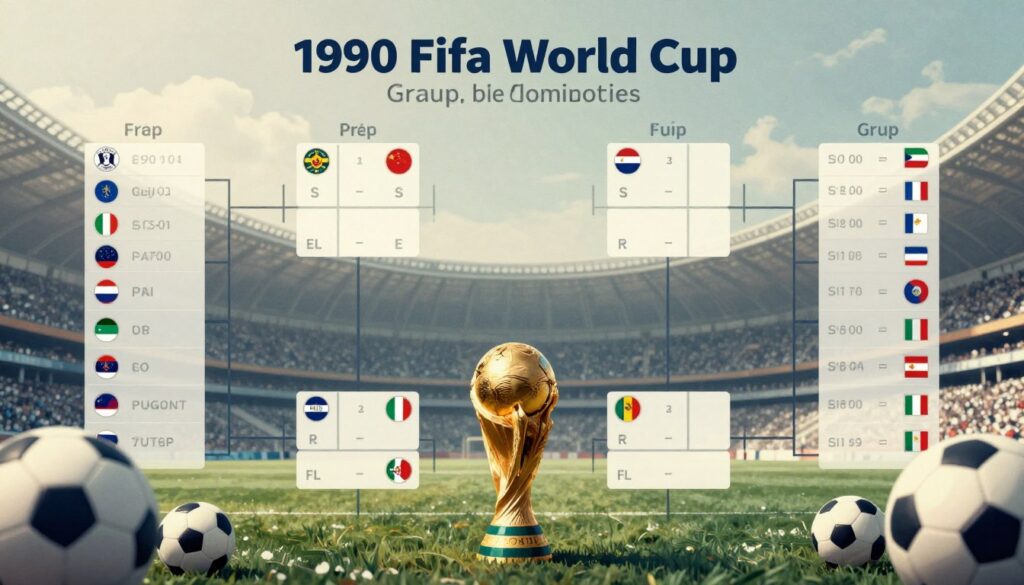 Tournament Format and Group Stage Analysis of 1990 FIFA World Cup