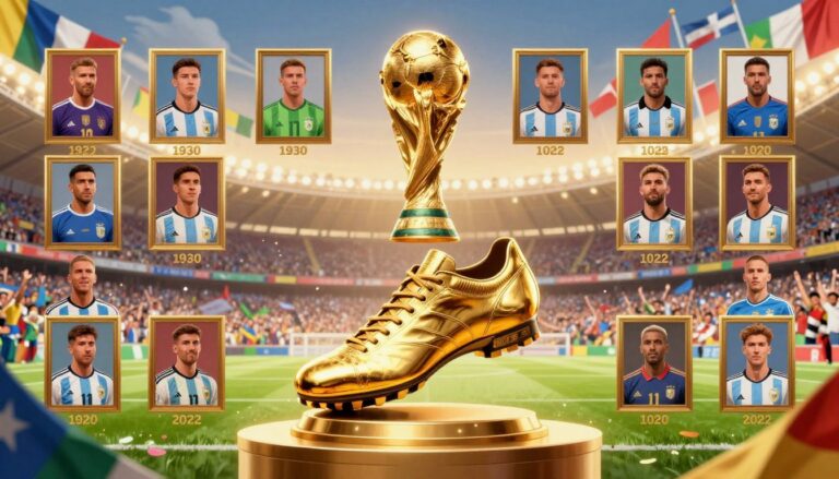 World Cup golden boot history