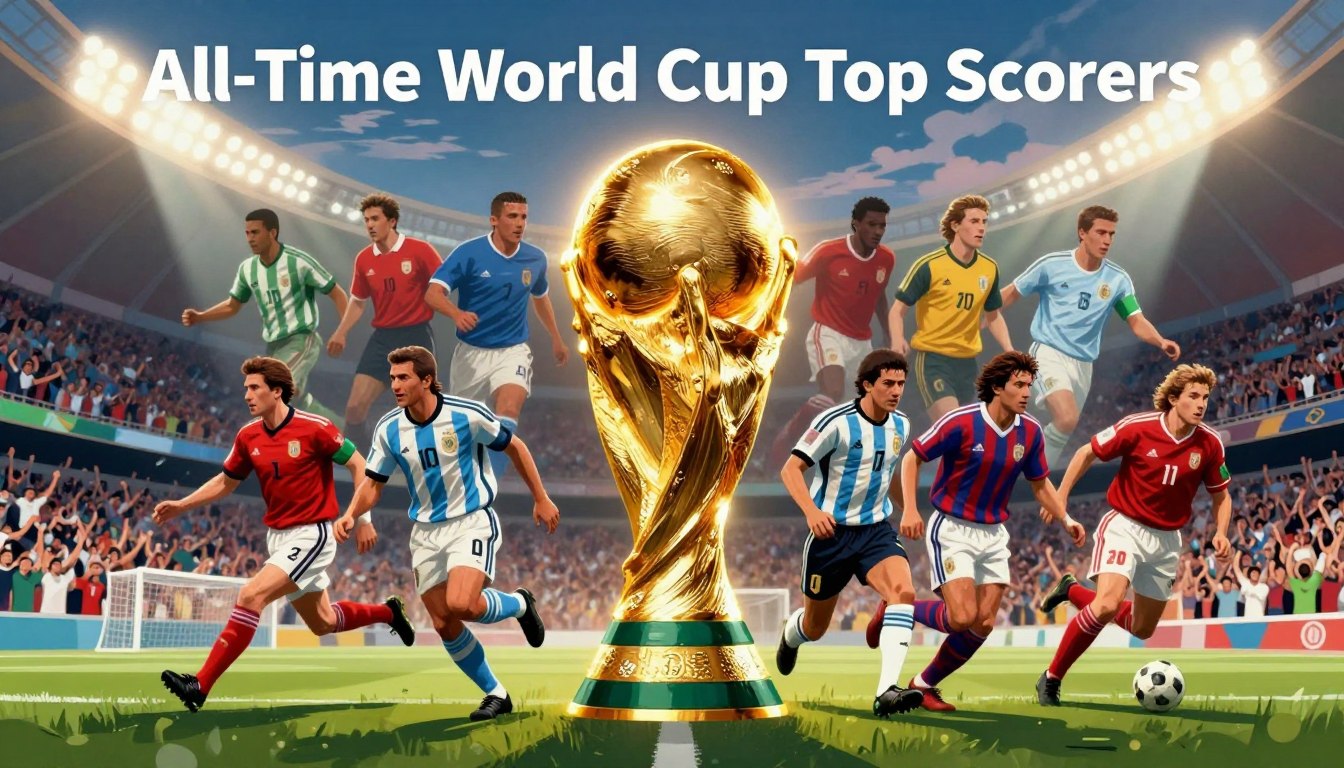 World Cup top scorers all time