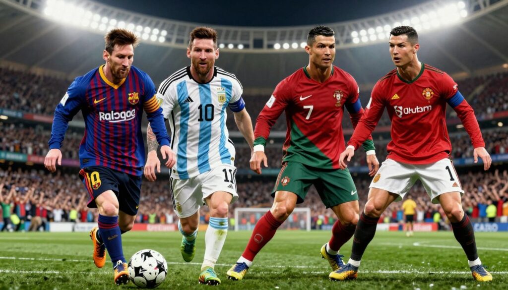 evolution of Messi and Cristiano Ronaldo rivalry