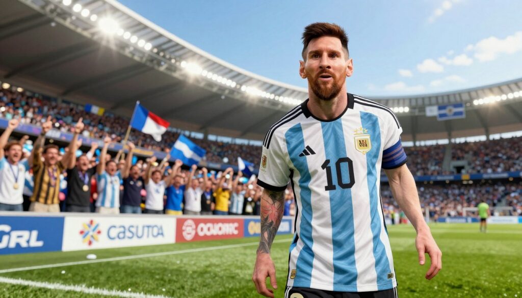 lionel messi international recognition